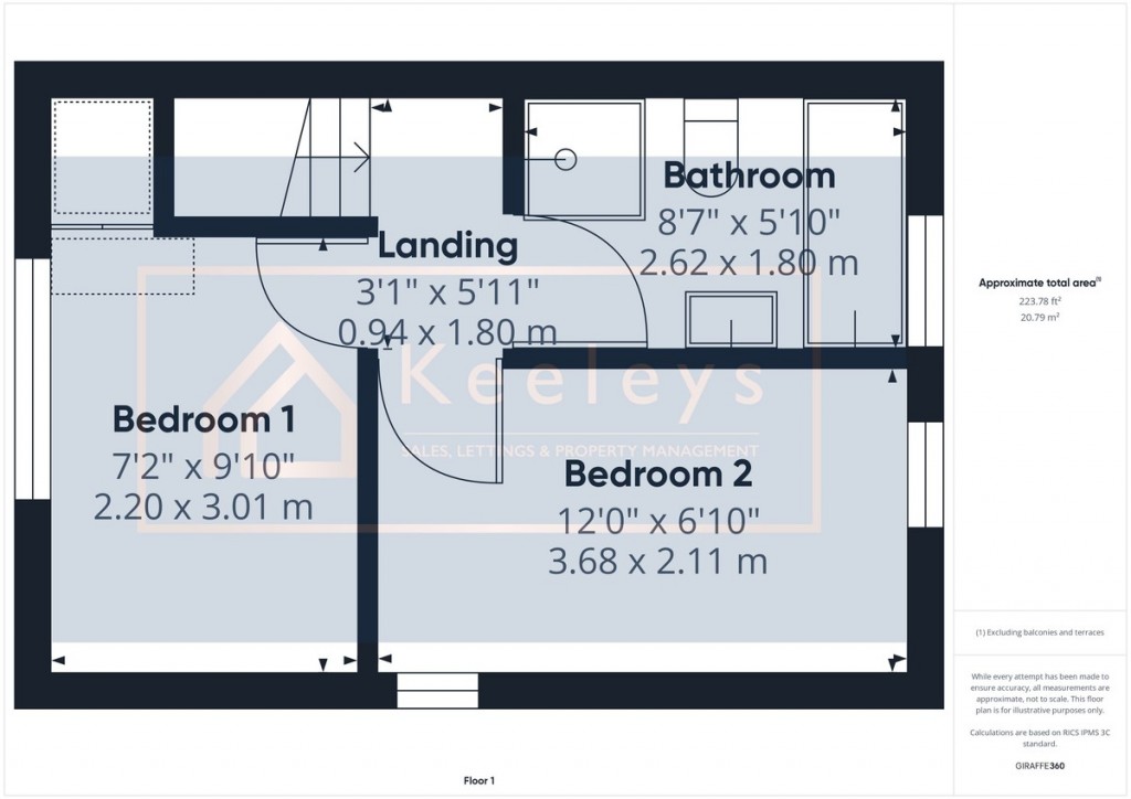 Floorplans For Aspen Close, Ely